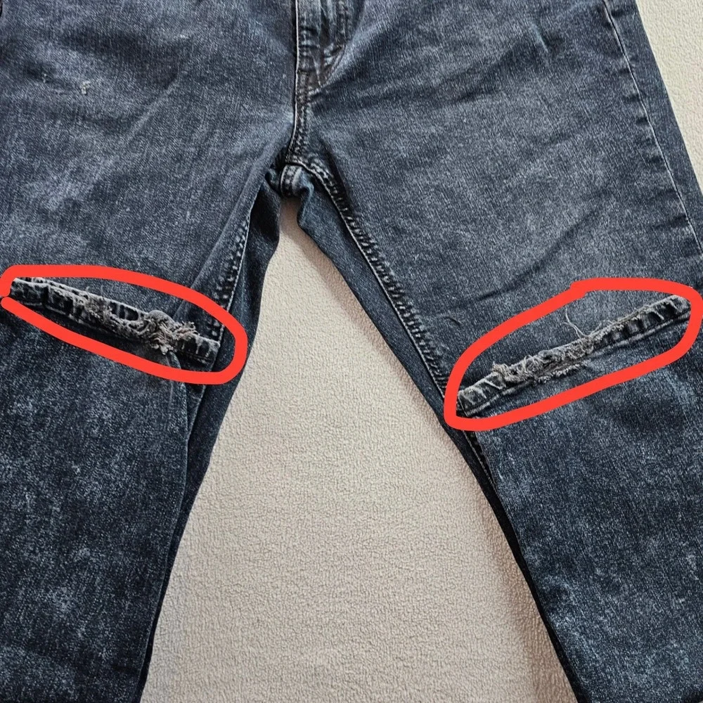 Levi's 541 Denim Jeans Men's Sz 38W Navy‎ Blue Dark Wash Athletic Fit